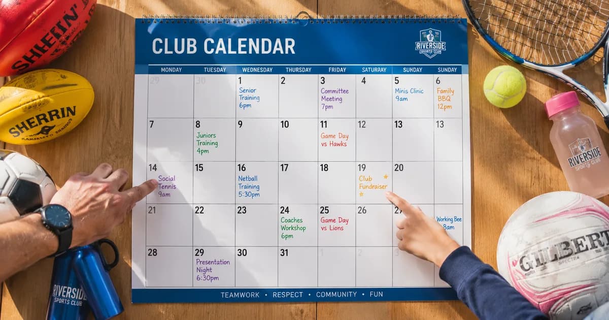 Building a Fundraising Calendar for Your Sports Club: A Practical Guide