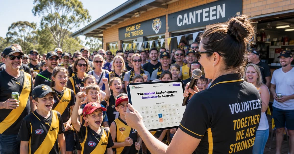 How to Run a Footy Squares Fundraiser for Your Club